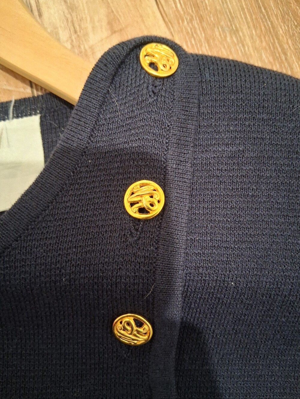 Vtg Nina Ricci Knit Dress